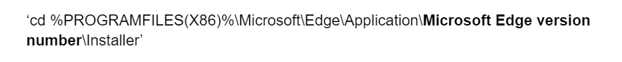how to uninstall microsoft edge from windows 10 command prompt 1