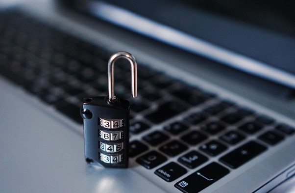 Cybersecurity Lock Notebook Keyboard via Pixabay