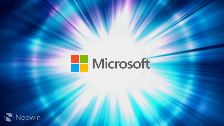 Microsoft logo lit up by its halo